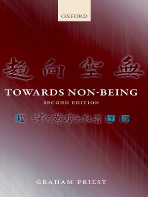 cover image of Towards Non-Being